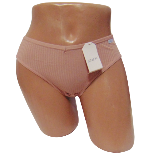 Женские трусики слипы Spach 6400 в рубчик хлопковые S-M Капучино (1926130609) Женские трусики слипы Spach 6400 в рубчик хлопковые S-M Капучино (1926130609)