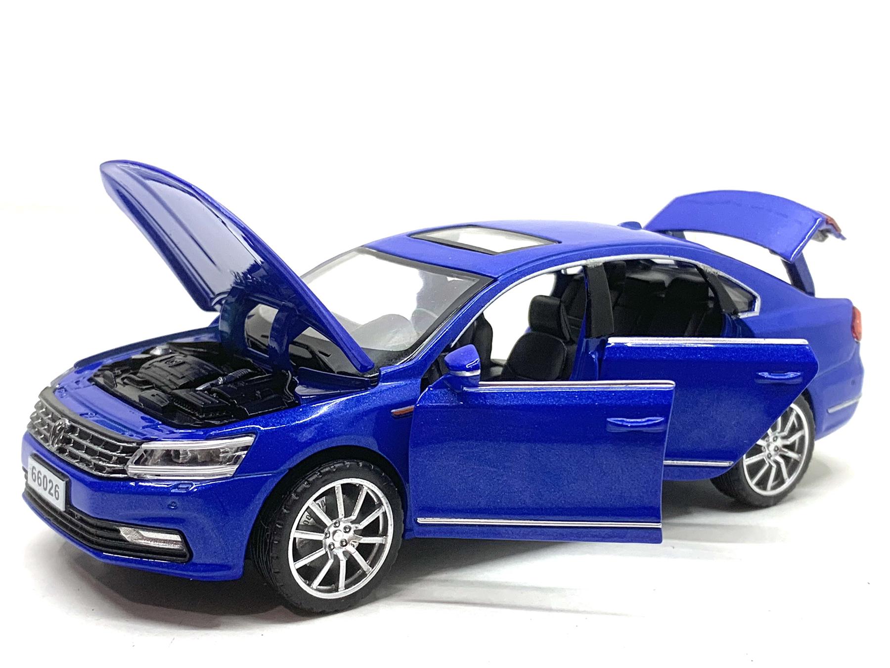 Машина АвтоСвіт Volkswagen Passat инерционная открываются двери/капот/багажник 15 см Синий (AP-1797) - фото 5