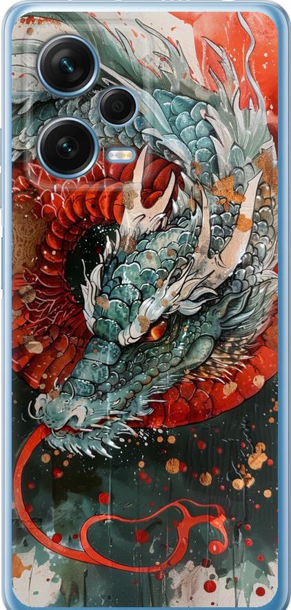 Чехол на Xiaomi Redmi Note 12 Pro+ 5G Стихия огня (6101u-3612-42517)