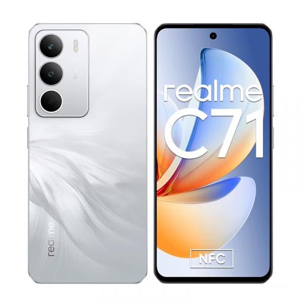 Смартфон Realme C71 RMX5303 8/256Gb White (1669477)