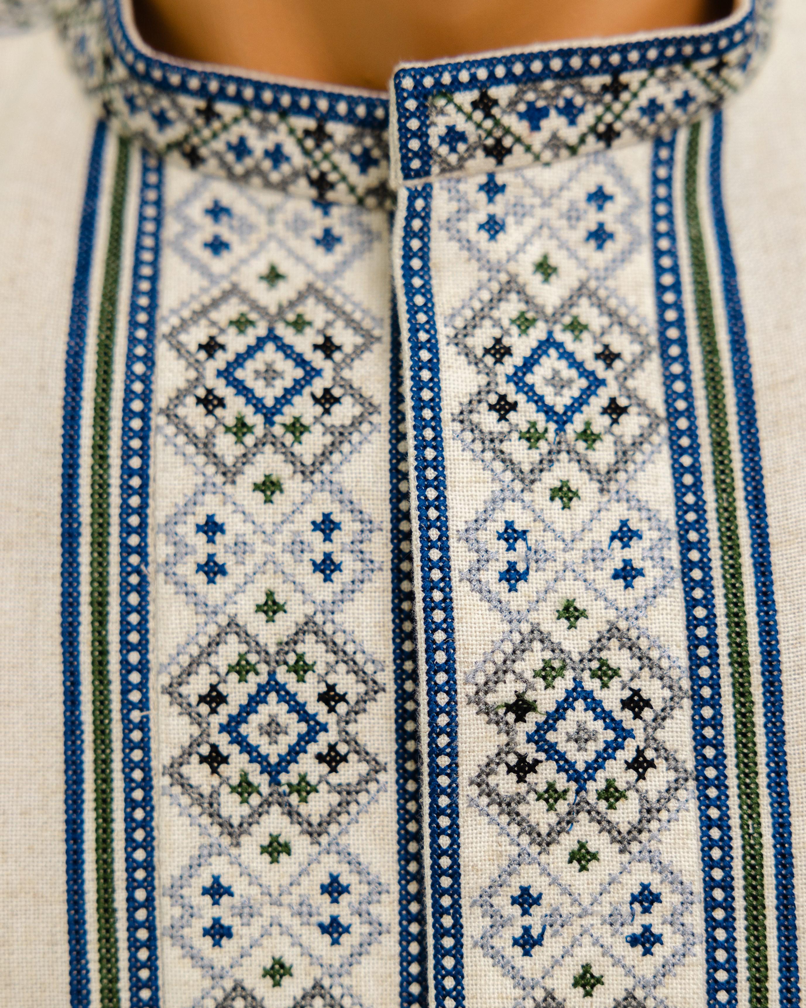 Рубашка-вышиванка мужская XRmaster Сокол 3XL (0002201-XXXL) - фото 5