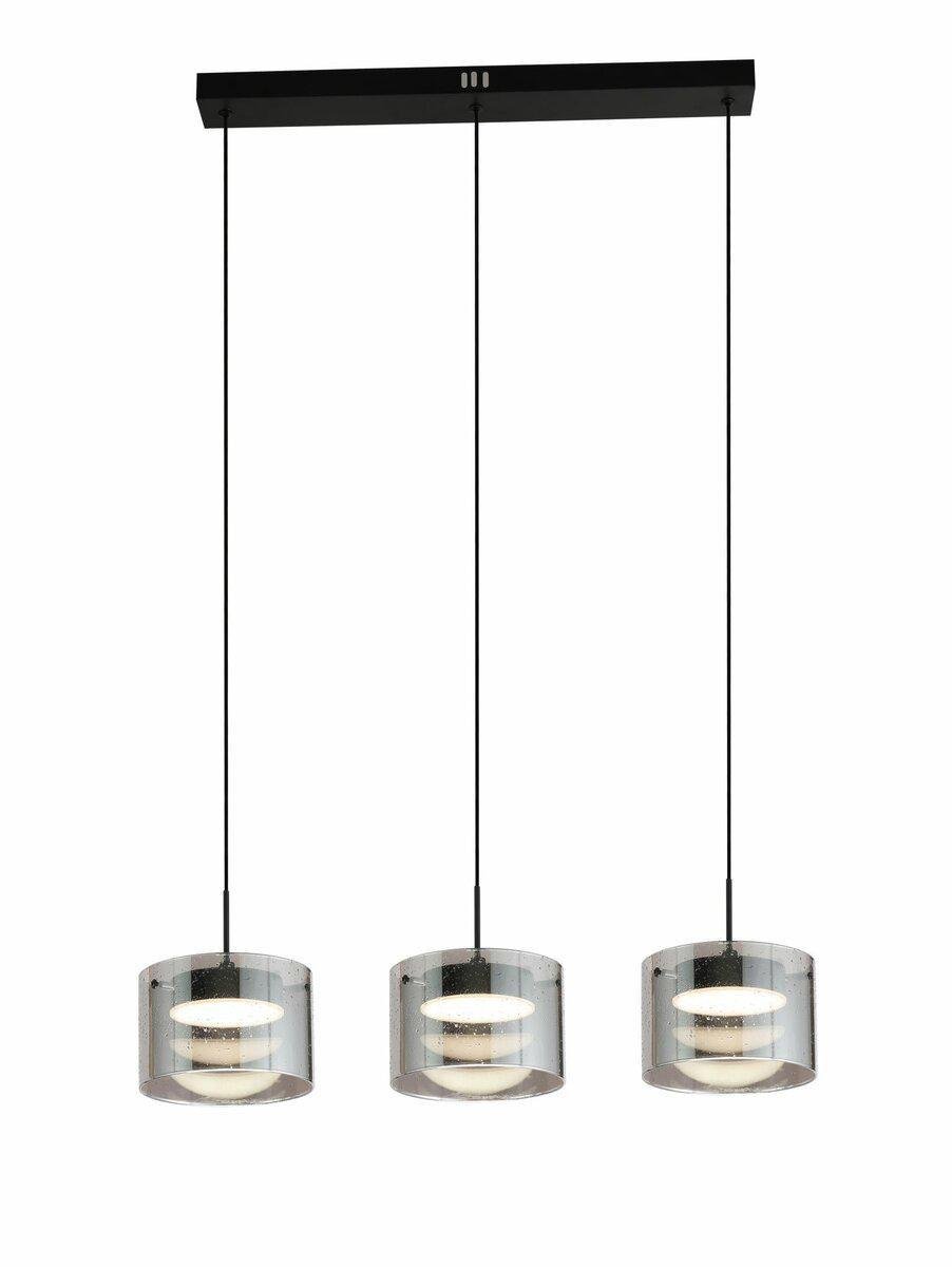 Подвесной светильник светодиодный Valeso G 42W Дымчато-черный (2922/3L)