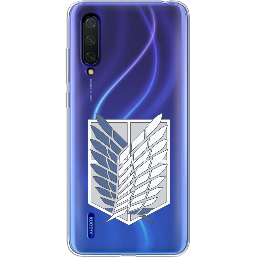 Чехол BoxFace Xiaomi Mi 9 Lite Атака Титанов Крылья Свободы Прозрачный силикон (38311-bk88-38311)