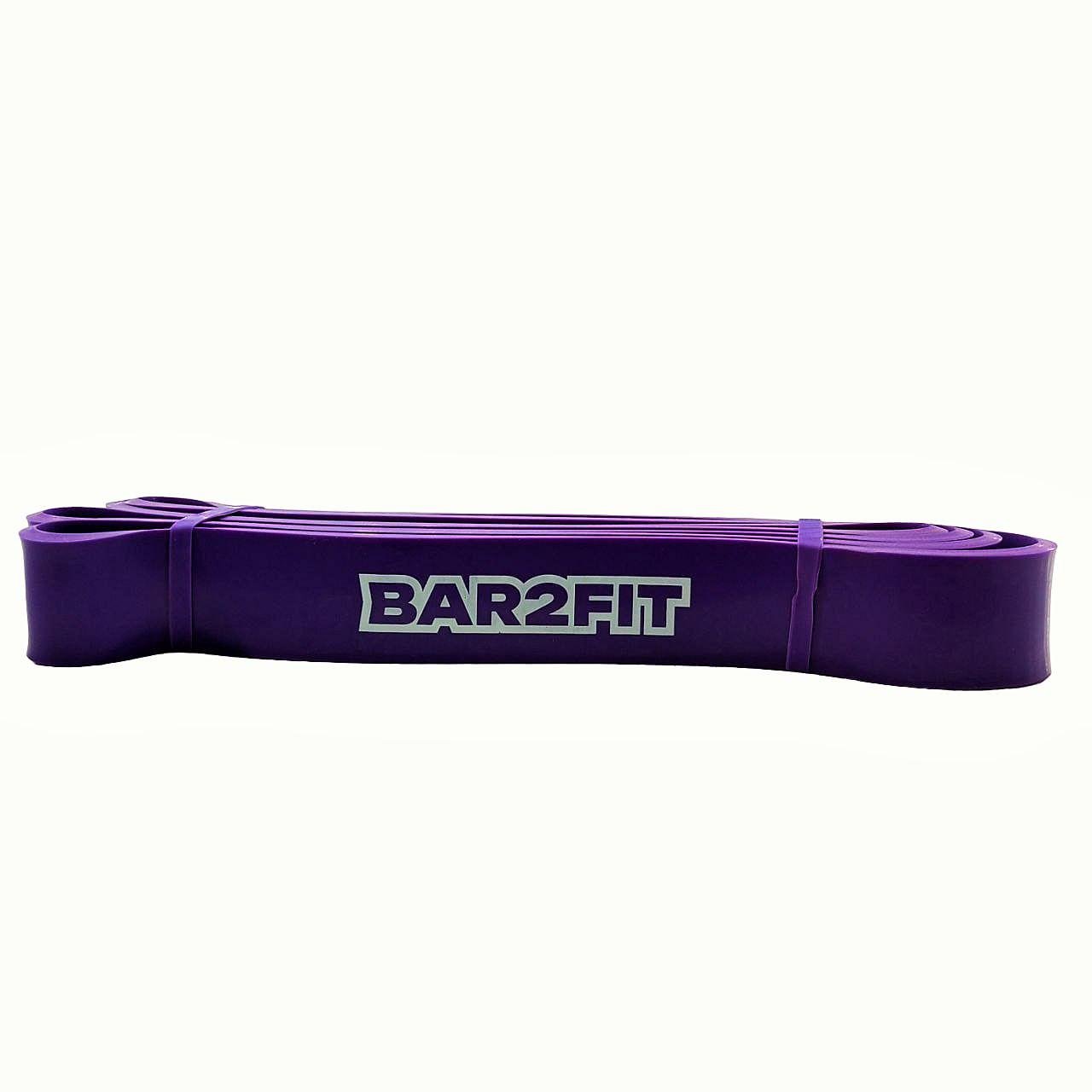 Гума спортивна для підтягування BAR2FIT B2F-2 32 мм 15-38 кг Violet (12290519) - фото 1