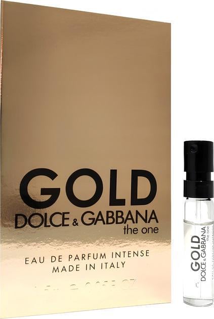 Парфумована вода для жінок Dolce&Gabbana The One Gold Intense 1,5 мл пробник (387017) Парфумована вода для жінок Dolce&Gabbana The One Gold Intense 1,5 мл пробник (387017)