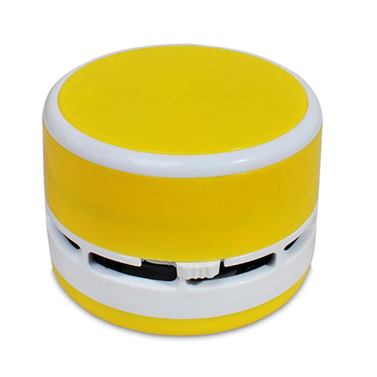 Настільний міні-пилосос SUNROZ Mini Vacuum Cleaner портативний пиловловлювач Жовтий (SUN1227)