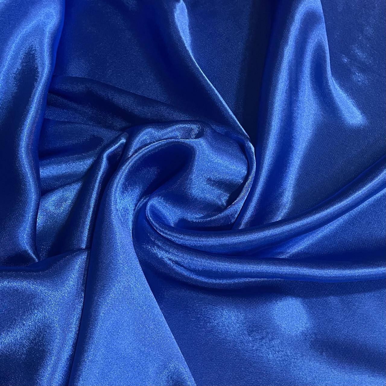 Ткань атлас креп-сатин Электрик (24479412) - фото 1 Ткань атлас креп-сатин Электрик (24479412) - фото 1