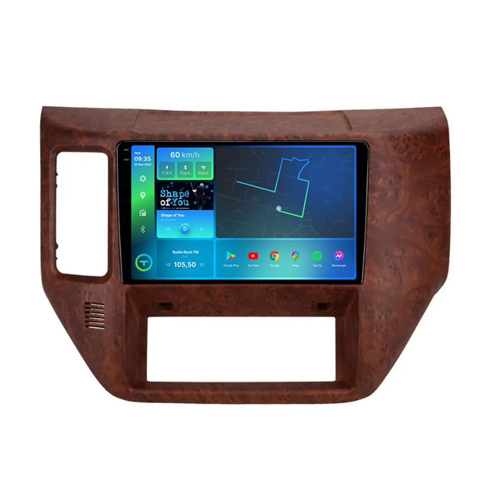 Автомагнитола штатная Torssen 2K F9432 для Nissan Patrol 2011-2016 г. Y6 дерево 4G/Carplay/DSP 4/32 GB 9" (202303373)