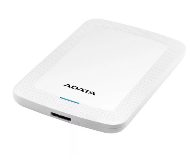 Зовнішній жорсткий диск ADATA DashDrive HV300 1 Тб White (AHV300-1TU31-CWH) - фото 3