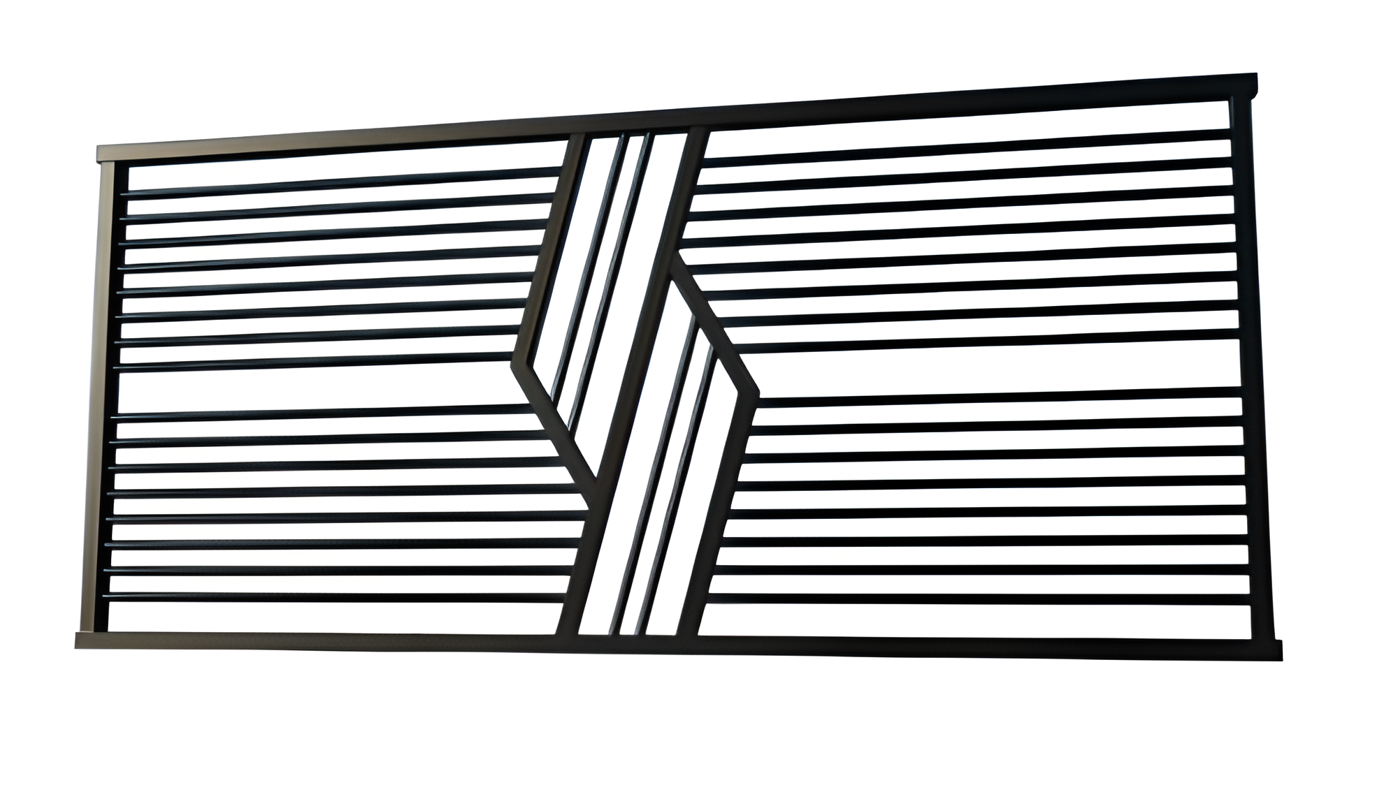Забор секционный металлический 1200х2000 мм порошковая покраска