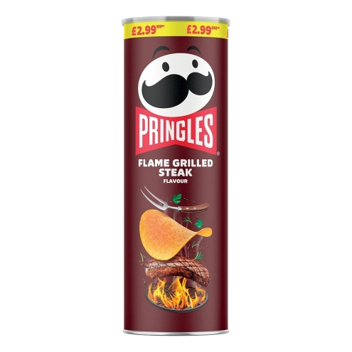 Чипси Pringles Flame Grilled Steak Стейк-Гриль 165 г