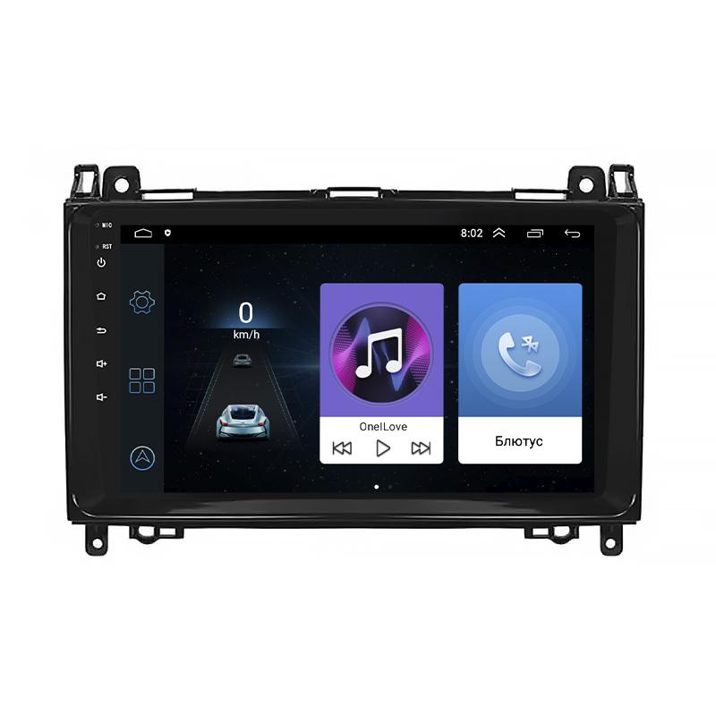 Штатная магнитола Lesko для Mercedes-Benz Viano I (W639) Рестайлинг 2010-2014 экран 9" 1/16Gb/ Wi-Fi Optima
