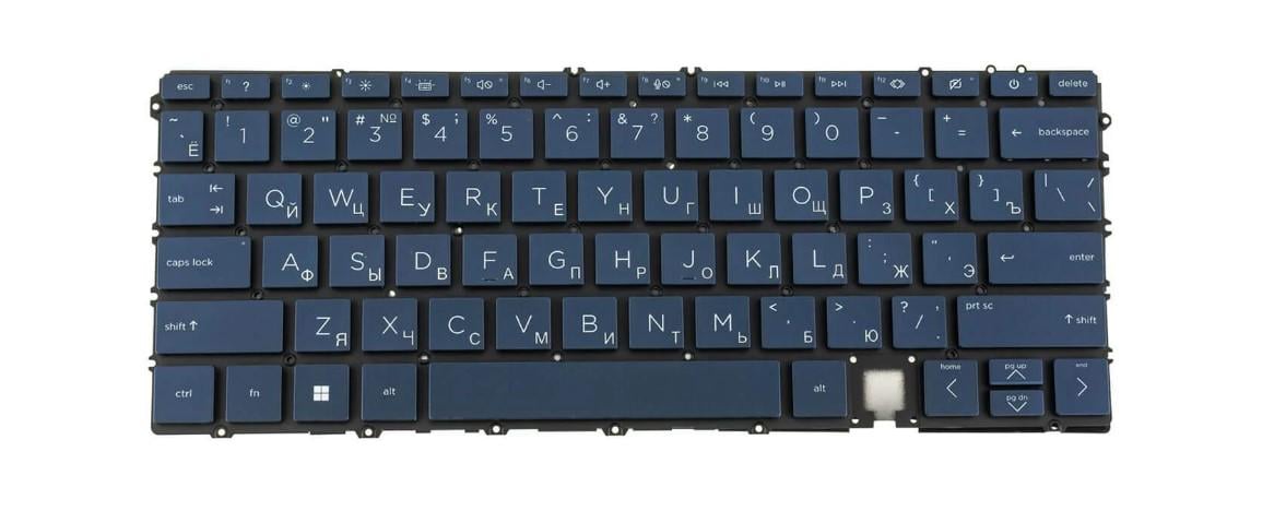 Клавіатура для ноутбука HP Spectre x360 14T-EF з підсвічуванням клавіш (LK133OK1E00)
