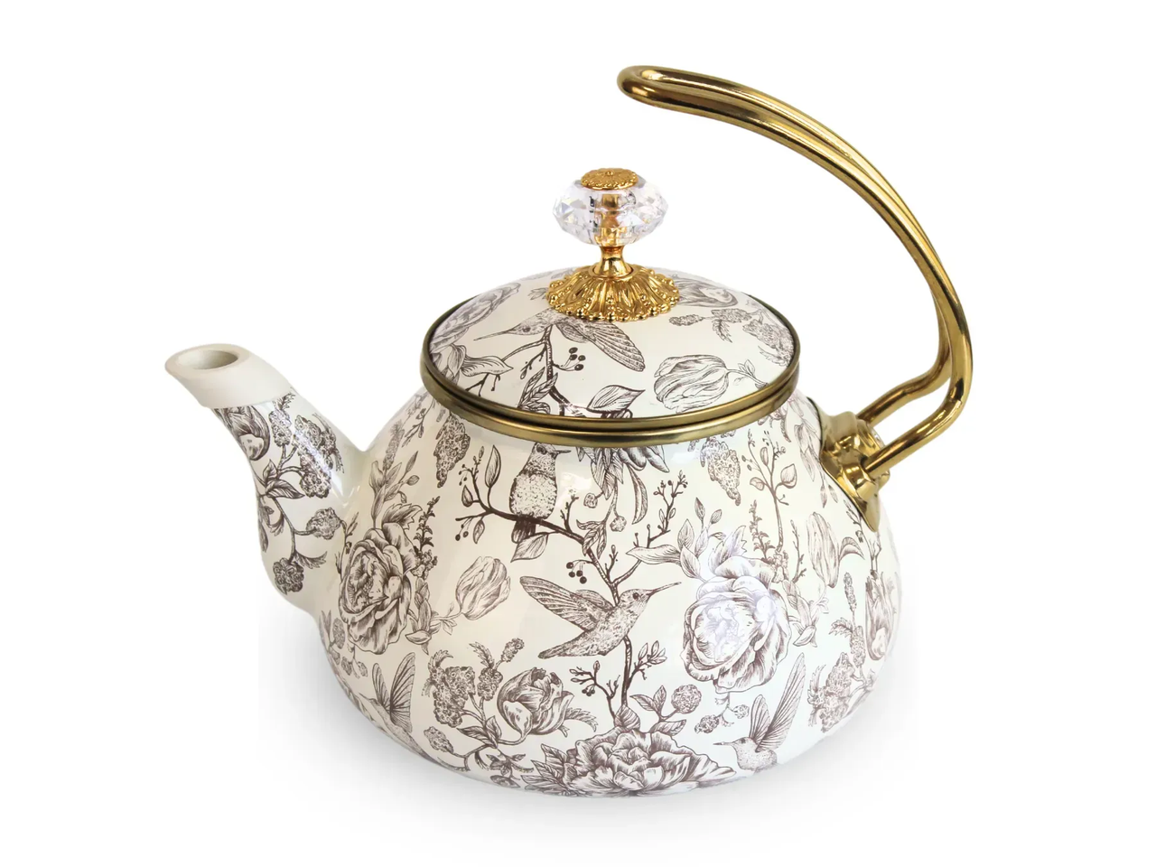 Чайник эмалированный с крышкой 2,2 л