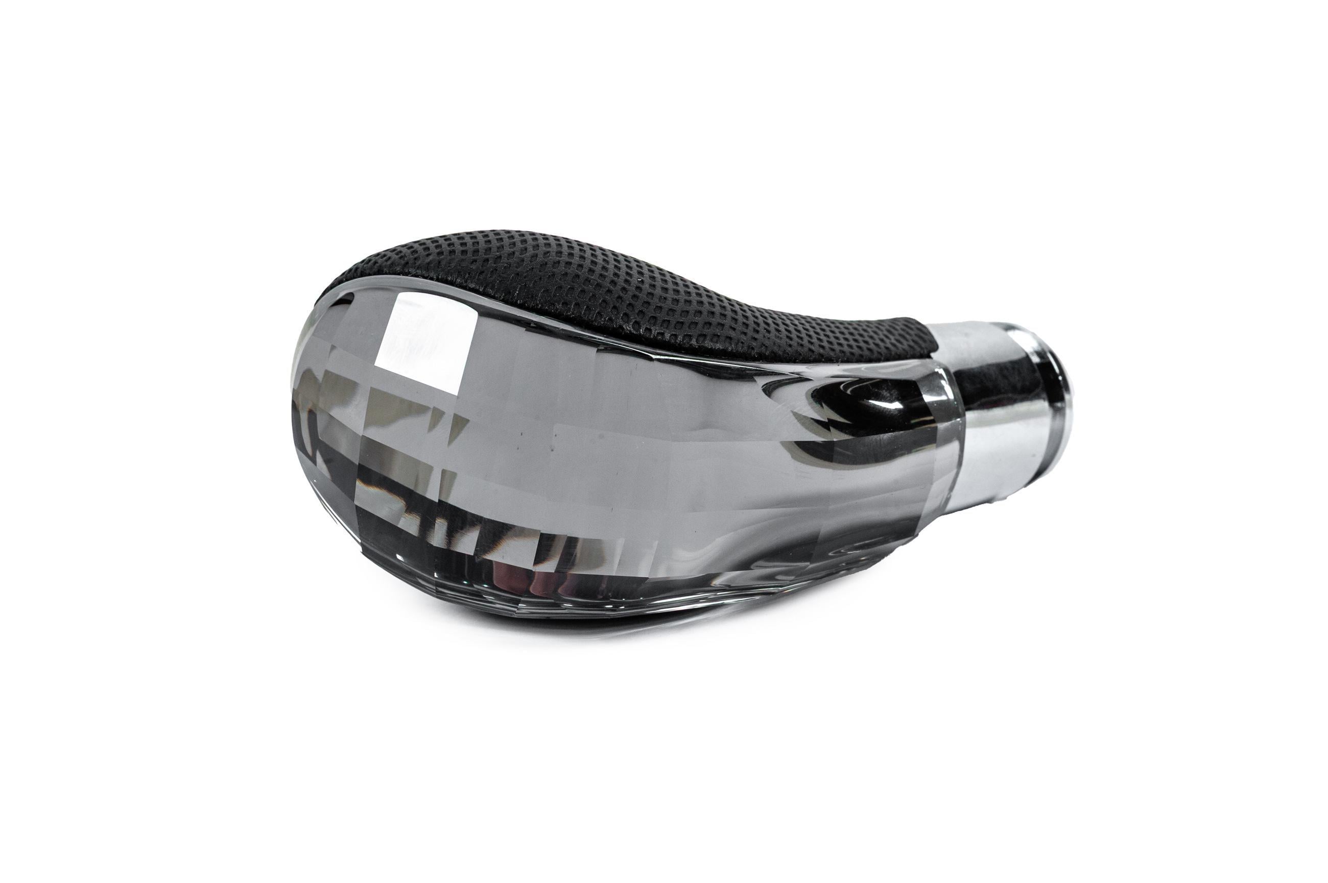 Ручка АКПП ABM Crystal для Opel Astra J 2009-2015 гг. кожзам Черный (185728)