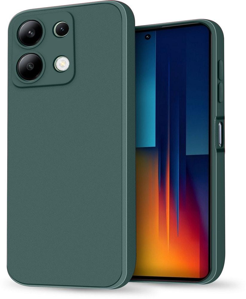 Силиконовый чехол HardCorner Xiaomi Redmi Note 13 5G (с микрофиброй) Green (35427-08) Силиконовый чехол HardCorner Xiaomi Redmi Note 13 5G (с микрофиброй) Green (35427-08)
