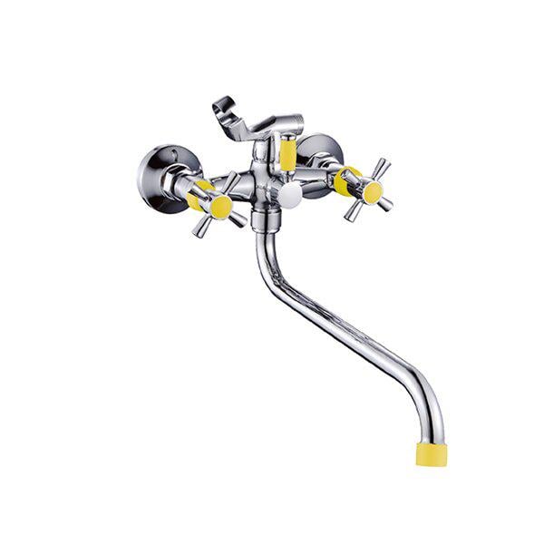 Смеситель для ванны Zerix ZX ZX0241 двухвентильный Желтый (64713)