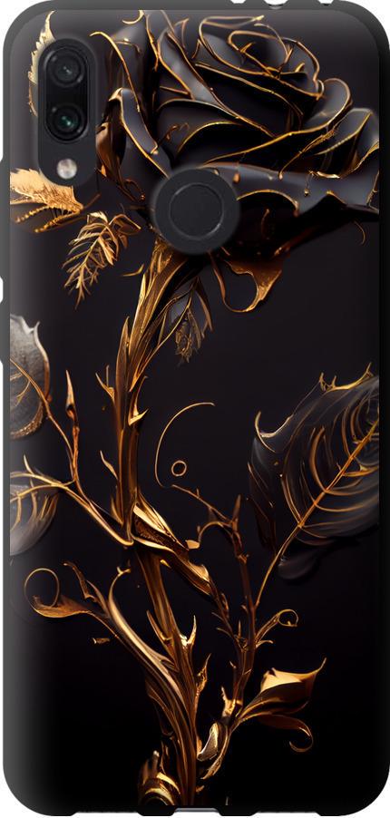 Чехол на Xiaomi Redmi Note 7 Роза 3 (5552b-1639-42517) Чехол на Xiaomi Redmi Note 7 Роза 3 (5552b-1639-42517)