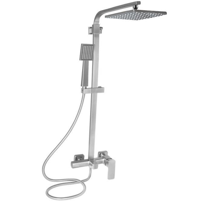 Душевая система со смесителем Q-tap Capricorn QTCAP53103KNN Сатин (148960) Душевая система со смесителем Q-tap Capricorn QTCAP53103KNN Сатин (148960)