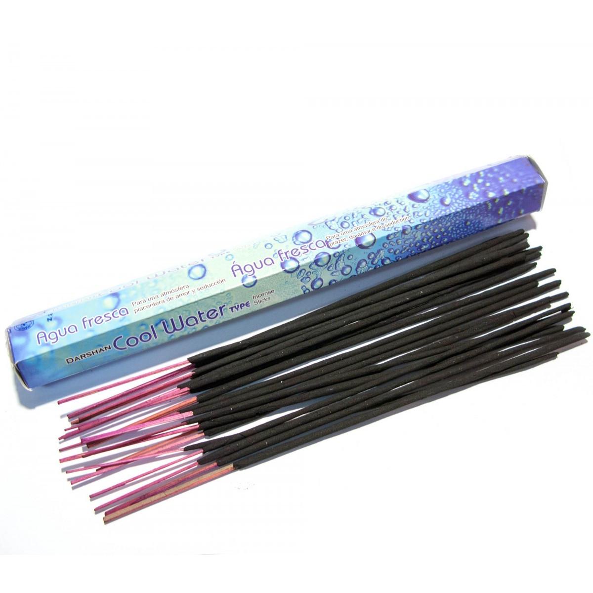 Пахощі Darshan Крижана Вода шестикутник 20 шт. (14-44031D)