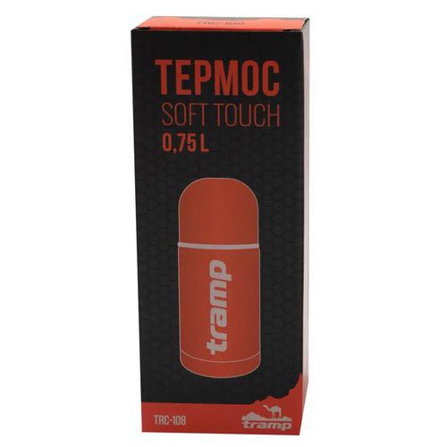 Термос Tramp Soft Touch для напитков 9х9х25 см 0,75 л (TRC-108-orange) - фото 7