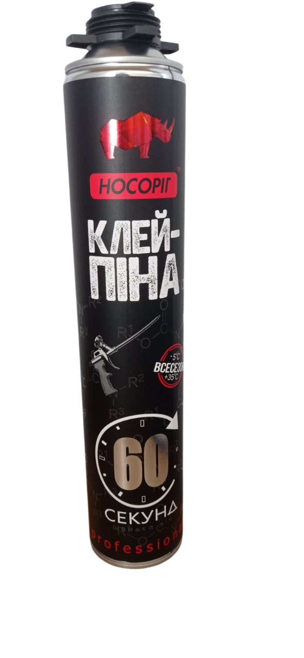 Клей-піна монтажна Носоріг 850 мл (31946934)