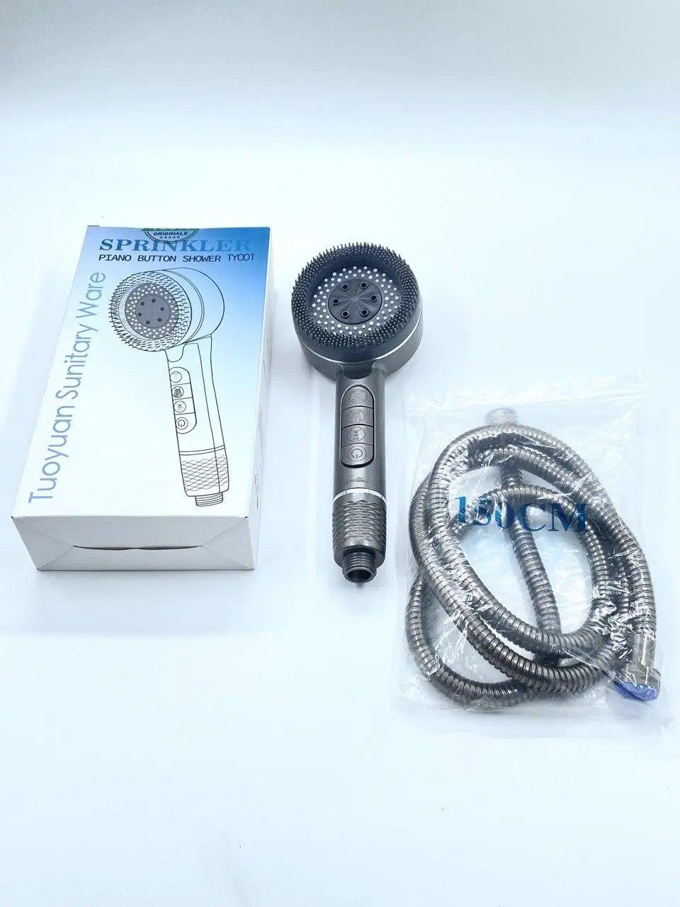 Лейка и шланг для душа Epelli Massage Pro 3 режима (31272897) Лейка и шланг для душа Epelli Massage Pro 3 режима (31272897)