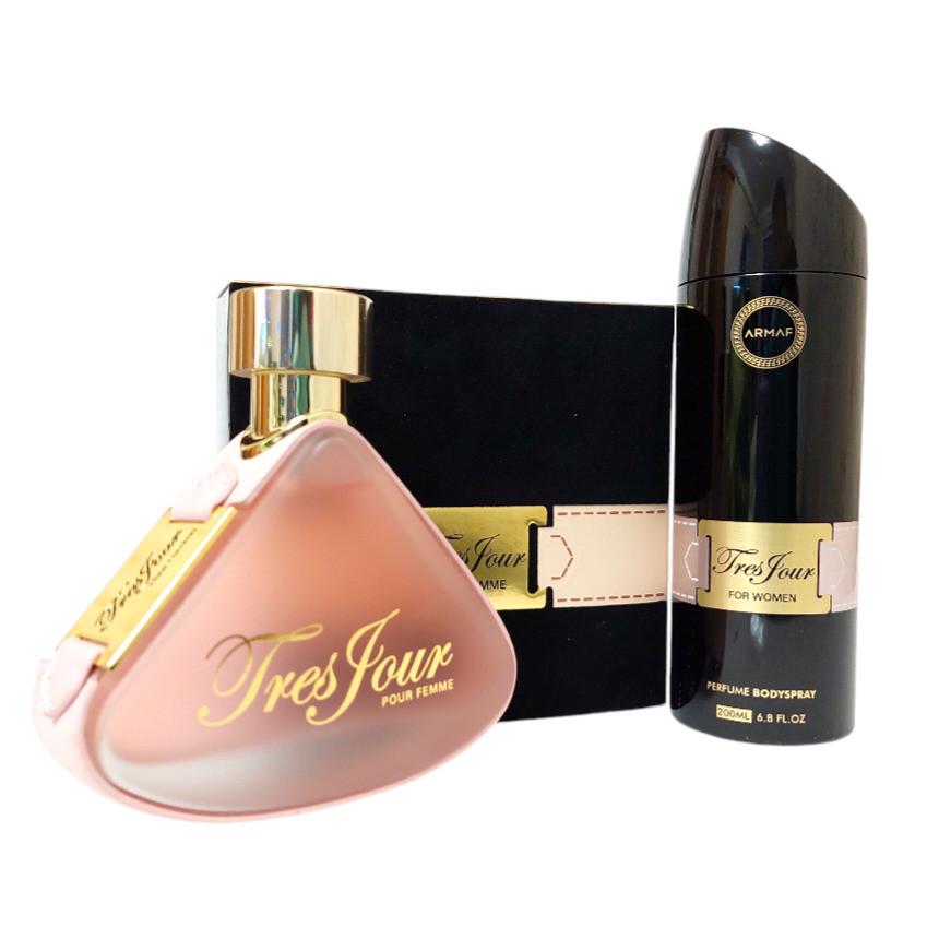 Парфюмерная вода 100 мл Tres Jour Armaf/дезодорант 200 мл