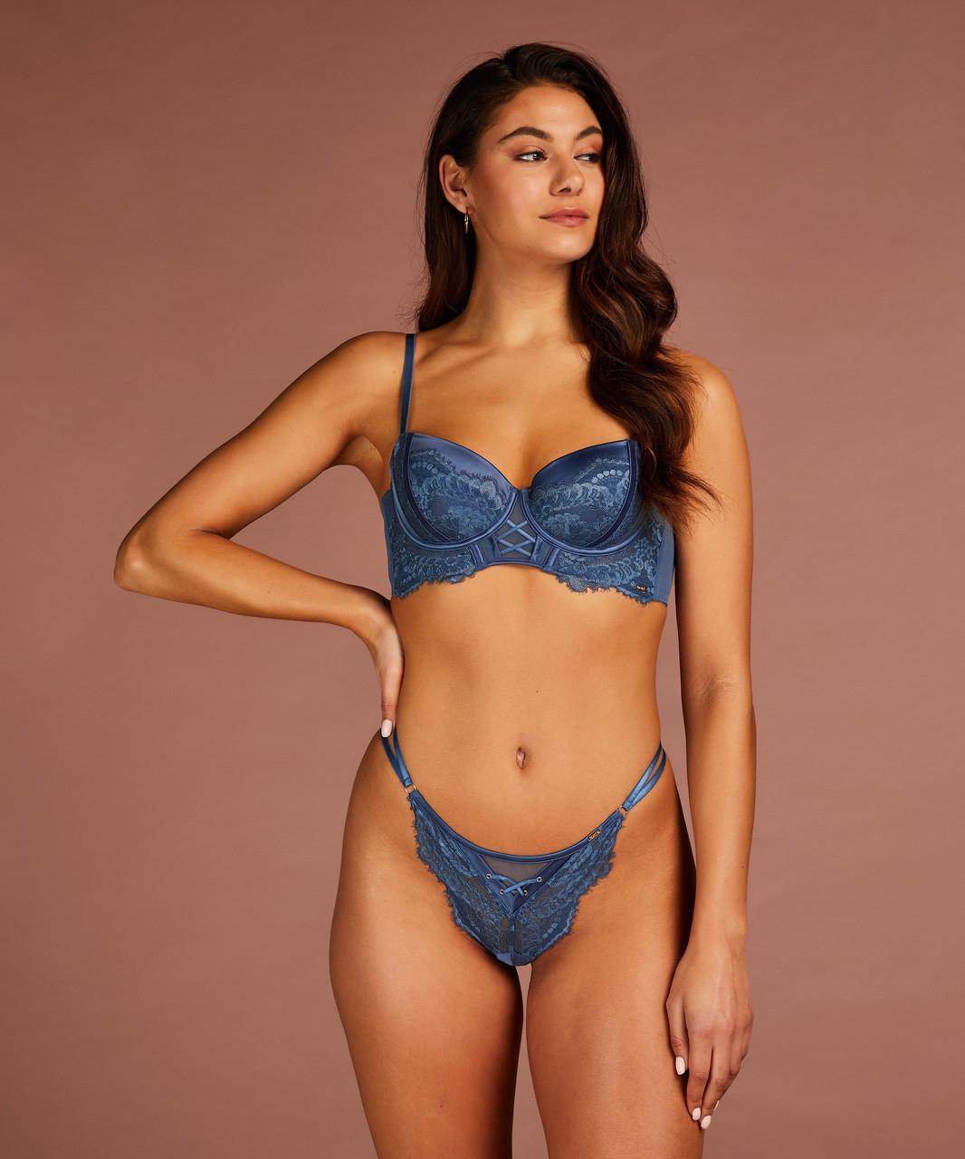 Трусы женские Hunkemoller Daan 2XL Синий Трусы женские Hunkemoller Daan 2XL Синий