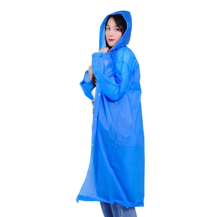 Плащ-дощовик на кнопках 110х65 см Blue (30216) - фото 5 Плащ-дощовик на кнопках 110х65 см Blue (30216) - фото 5