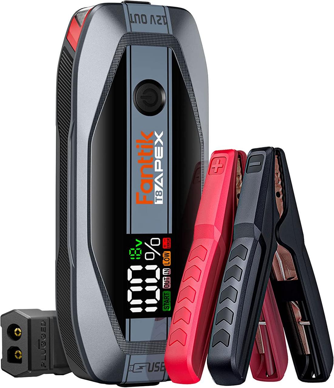 Пусковий пристрій Fanttik T8 APEX 2000 Jump Starter 20000 mAh Grey (000674) - фото 1