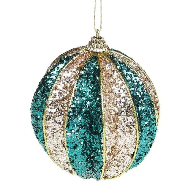 Шар новогодний из пенопласта 182-214 10 см (12322) - фото 1