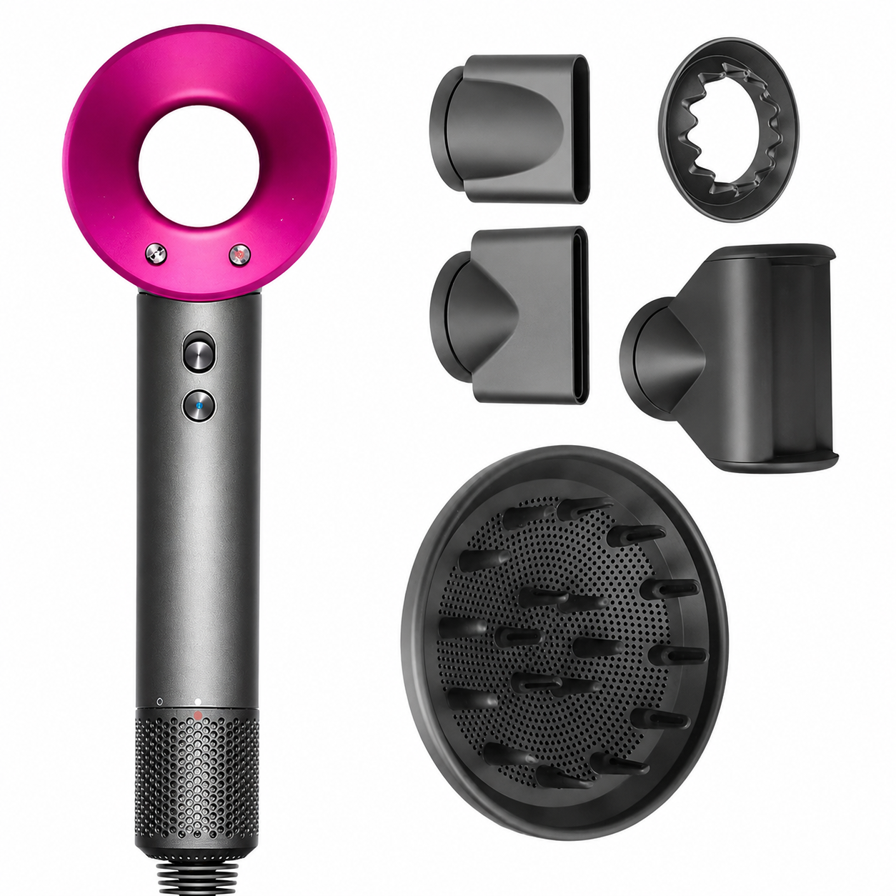 Фен стайлер Super Hair Dryer для сушки и укладки волос 5в1 Фен стайлер Super Hair Dryer для сушки и укладки волос 5в1