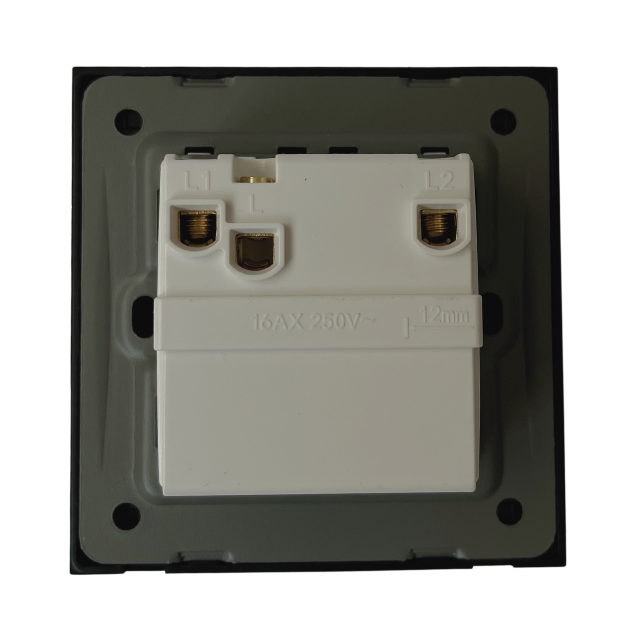 Вимикач 2 клавішний MERALLI INOX із нержавіючої сталі безрамковий (SWVK2K002) - фото 7