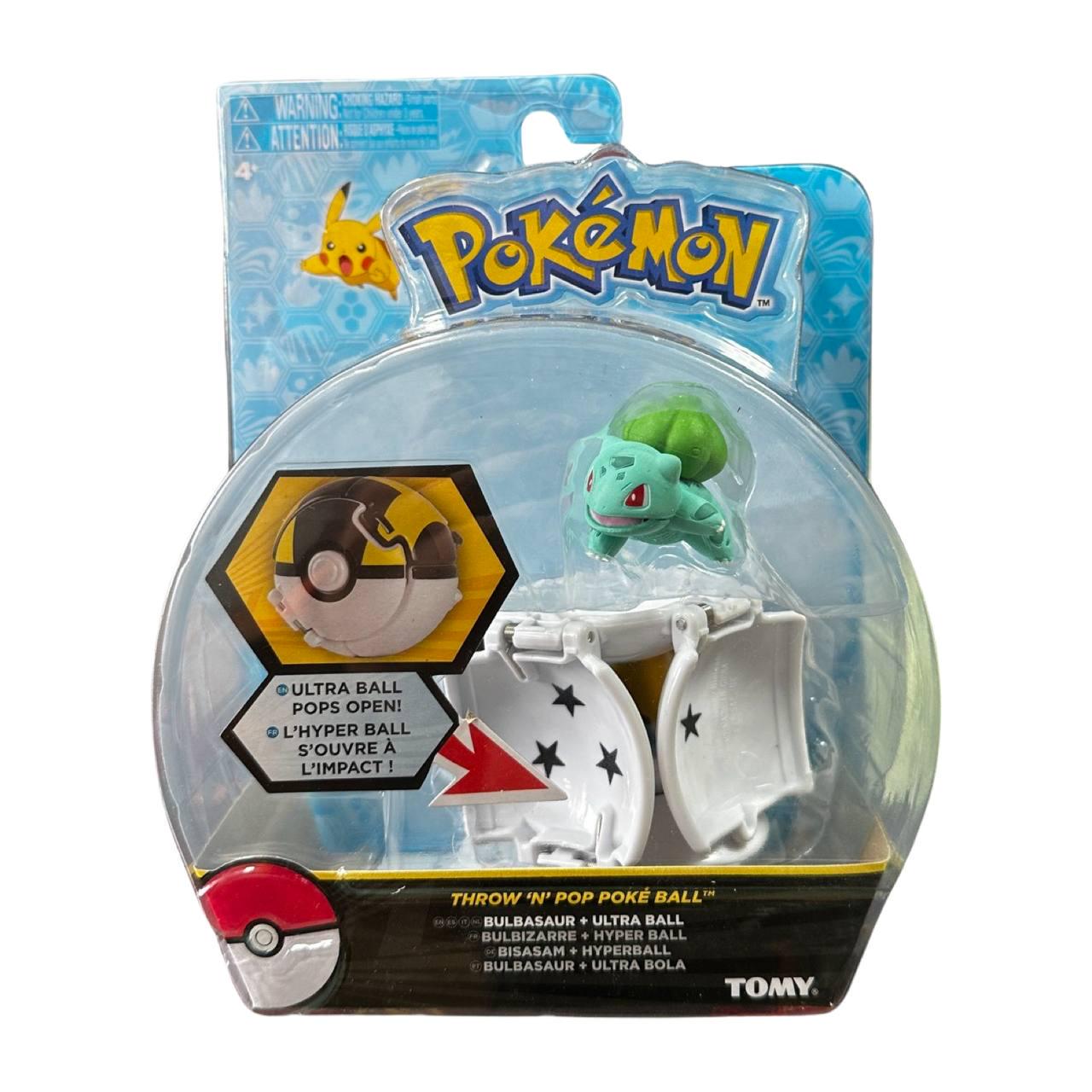 Ігрова фігурка Throw 'N' Pop Poke Ball Pokemon Бульбазавр 5 см (20417111)