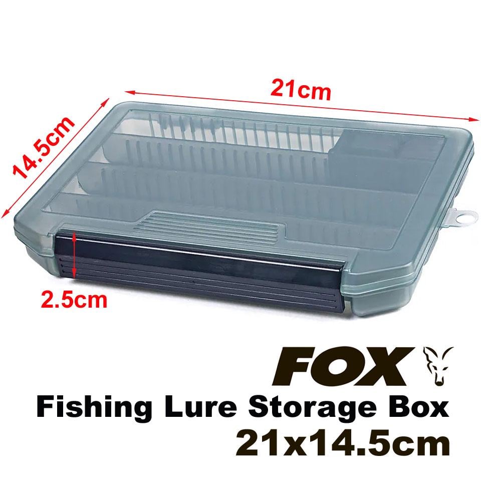 Коробка Fox Fishing Lure Storage Box 21х14,5х2х5 см 158 г Grey (11566128) - фото 2 Коробка Fox Fishing Lure Storage Box 21х14,5х2х5 см 158 г Grey (11566128) - фото 2
