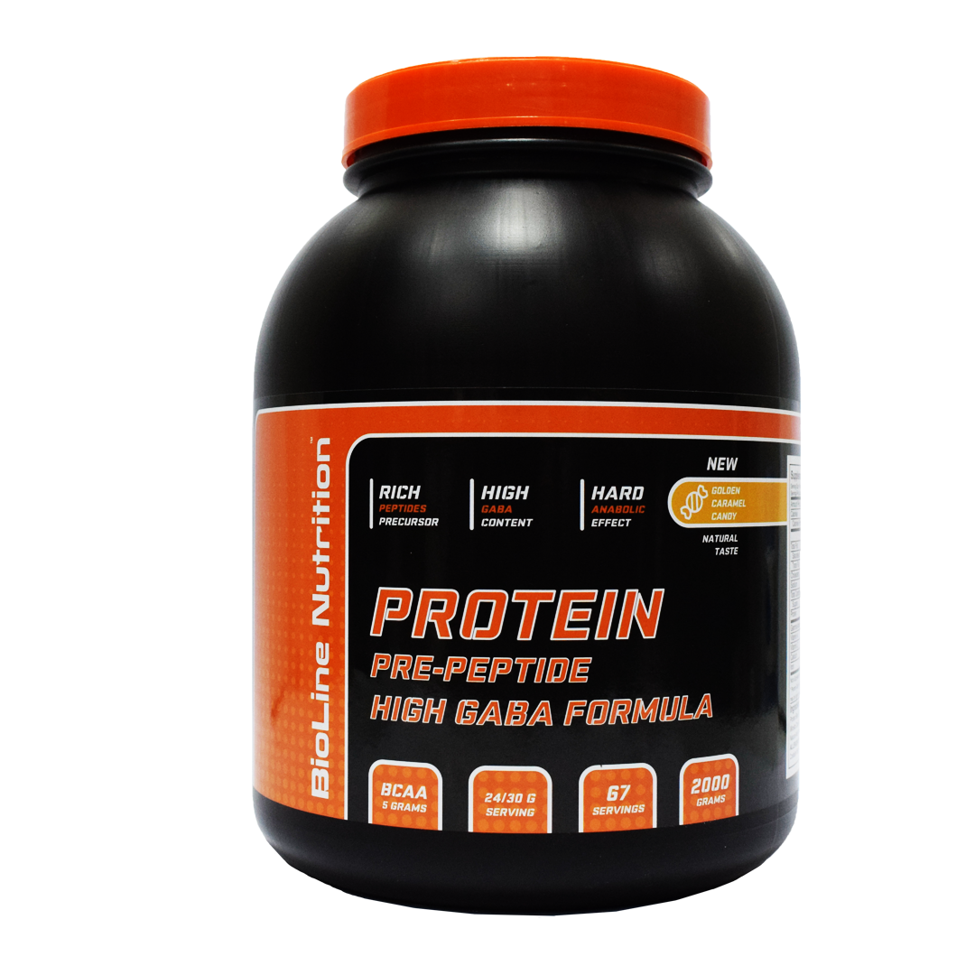 Протеїн BioLine Nutrition High Gaba Formula Карамель 2 кг