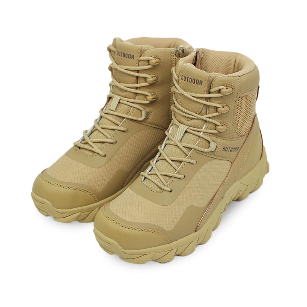 Ботинки военные Lesko 6676 Outdoor р. 45 Sand Khaki (1434222)