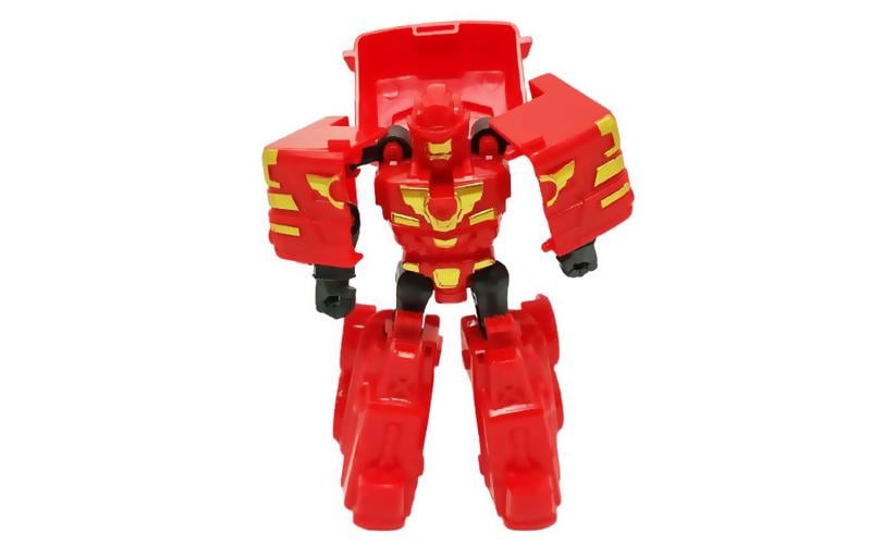 Трансформер Bambi HD44 Tobot mini Vulcan 10 см Красный (261799) - фото 1 Трансформер Bambi HD44 Tobot mini Vulcan 10 см Красный (261799) - фото 1