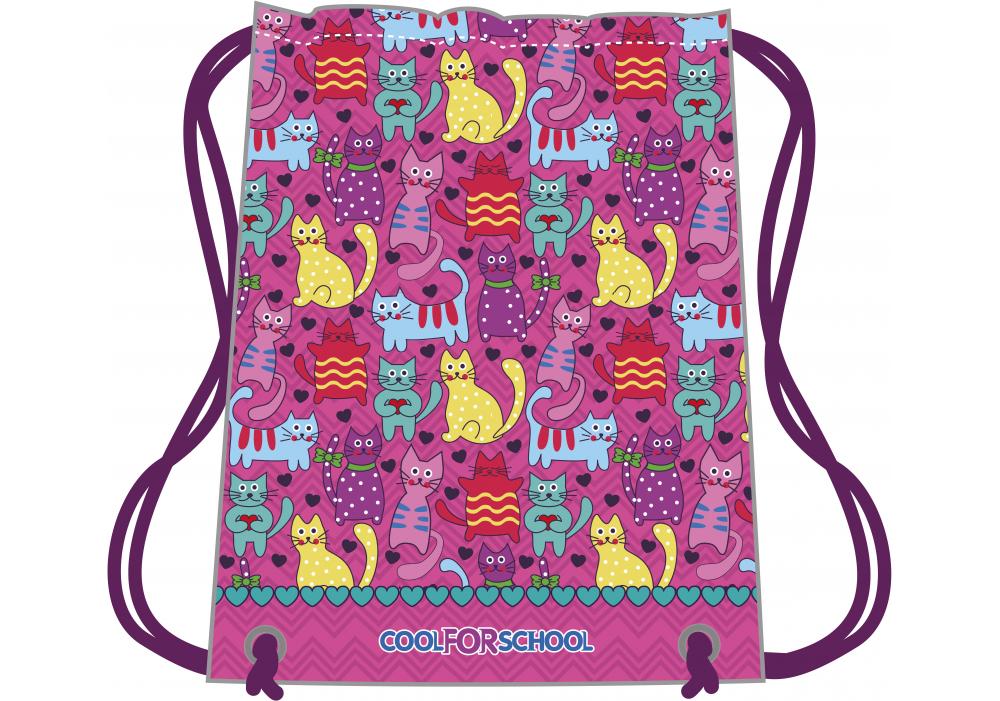 Сумка для обуви Cool for school Fanny Cats (CF85732)