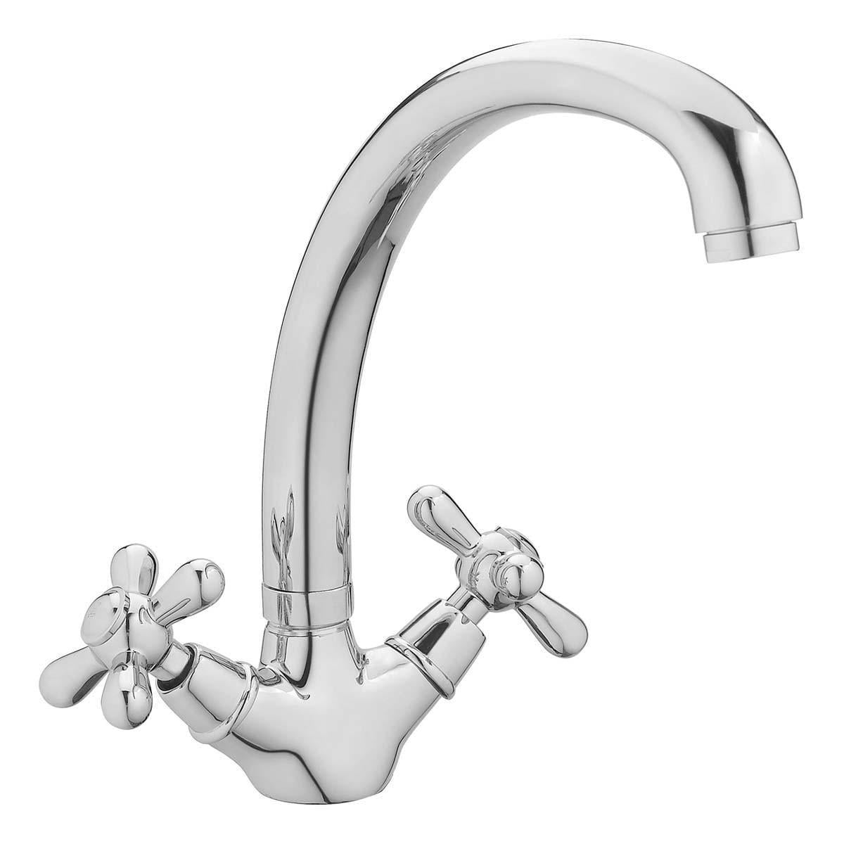 Смеситель для кухни Haiba Dominox HB0084 двухвентильный (31521611)