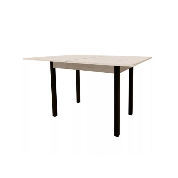 Стол-трансформер обеденный ART IN HEAD Lunch ЛДСП раскладной 90/30х60/30 см Гикори рокфорд светлый/Черный (TB19060000030) - фото 2 Стол-трансформер обеденный ART IN HEAD Lunch ЛДСП раскладной 90/30х60/30 см Гикори рокфорд светлый/Черный (TB19060000030) - фото 2