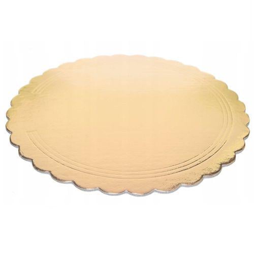 Подложка для торта круглая 5 шт. 25 см (65803)