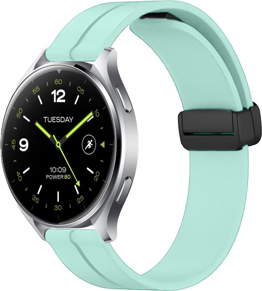 Ремінець силіконовий Rysta для Xiaomi Watch 2/2 Pro Turquoise (41854-32)