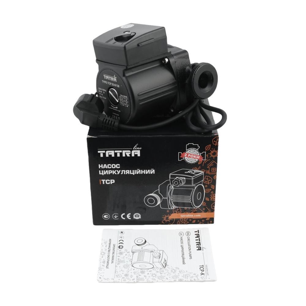 Циркуляційний насос Tatra Line TCP 25-60/130 мм з кабелем (89964) - фото 2 Циркуляційний насос Tatra Line TCP 25-60/130 мм з кабелем (89964) - фото 2