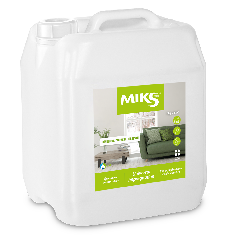 Грунтовка універсальна глубокого проникнення Miks Color 10 л (2493674223)