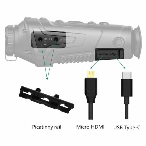 Монокуляр тепловизионный Guide TrackIR 400x300px 25 мм (BC-7545) - фото 3