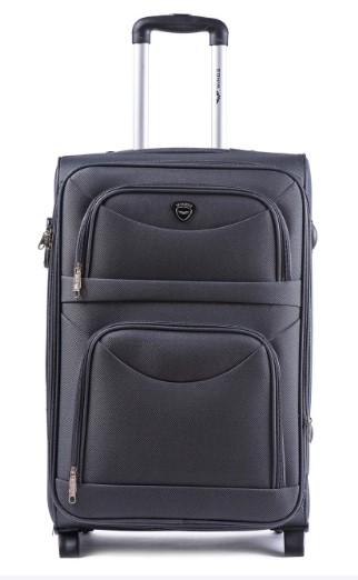 Валіза текстильна Wings 6802 M на 2 колесах Сірий (CETKNWI6802MS2SER) - фото 3