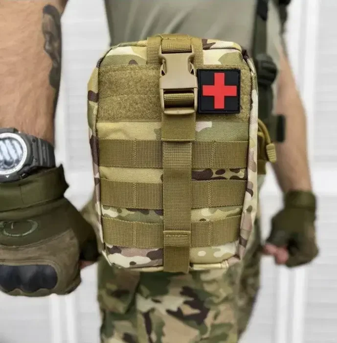 Аптечка военная Molle Койот (28523694) - фото 3 Аптечка военная Molle Койот (28523694) - фото 3