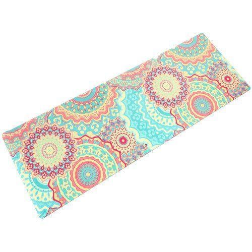 Коврик для йоги FI-5662 Мятно-оранжевый (56508121) - фото 1 Коврик для йоги FI-5662 Мятно-оранжевый (56508121) - фото 1